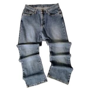 Riders Denim Women's Y2K Bootcut Leg Jeans Made in Mexico Vintage SZ 12M